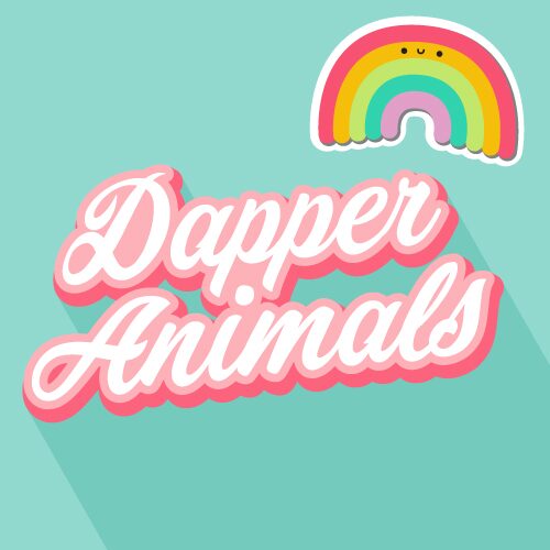Dapper Animals Logo Dapper Animals - Whimsical Accessories for Cute & Colorful Fashionistas